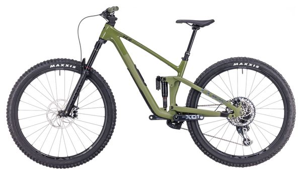 VTT Tout-Suspendu Cube Stereo One55 C:62 TM 29 Sram X01 Eagle AXS 12V 29'' Vert Olive 2024 – Image 4