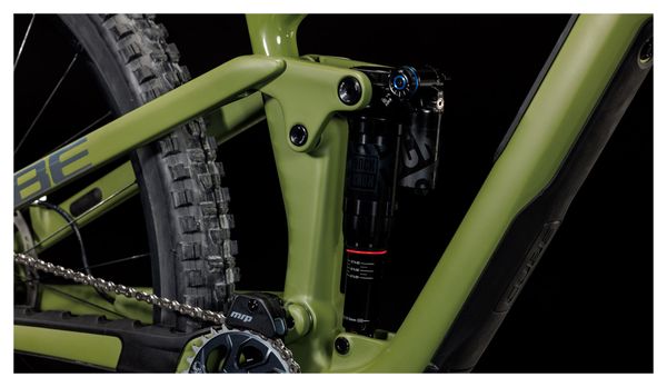VTT Tout-Suspendu Cube Stereo One55 C:62 TM 29 Sram X01 Eagle AXS 12V 29'' Vert Olive 2024 – Image 8
