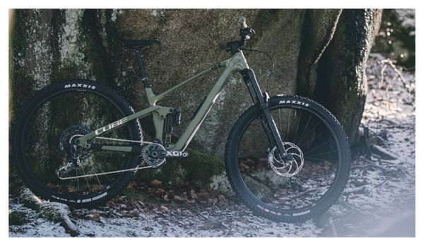 VTT Tout-Suspendu Cube Stereo One55 C:62 TM 29 Sram X01 Eagle AXS 12V 29'' Vert Olive 2024 – Image 10