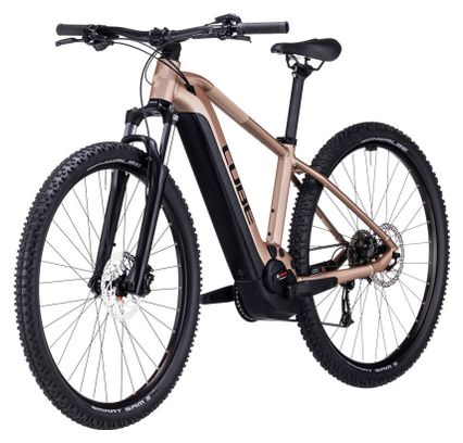 VTT Électrique Semi-Rigide Cube Reaction Hybrid Performance 625 Shimano Alivio 9V 625 Wh 27.5'' Marron Metallic – Image 3