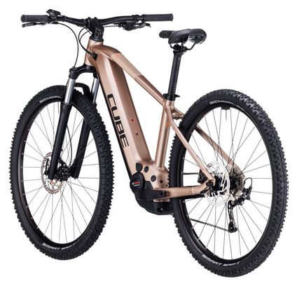 VTT Électrique Semi-Rigide Cube Reaction Hybrid Performance 625 Shimano Alivio 9V 625 Wh 27.5'' Marron Metallic – Image 5