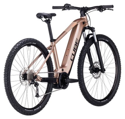 VTT Électrique Semi-Rigide Cube Reaction Hybrid Performance 625 Shimano Alivio 9V 625 Wh 27.5'' Marron Metallic – Image 6