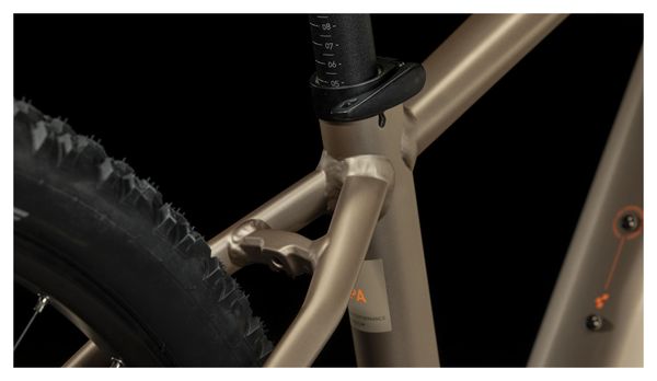 VTT Électrique Semi-Rigide Cube Reaction Hybrid Performance 625 Shimano Alivio 9V 625 Wh 27.5'' Marron Metallic – Image 10