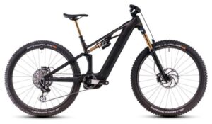 VTT Électrique Tout-Suspendu Cube Stereo Hybrid One44 HPC SLT 800 Sram XX Eagle AXS 12V 800 Wh 29'' Gris Irisé Liquid Lava 2025