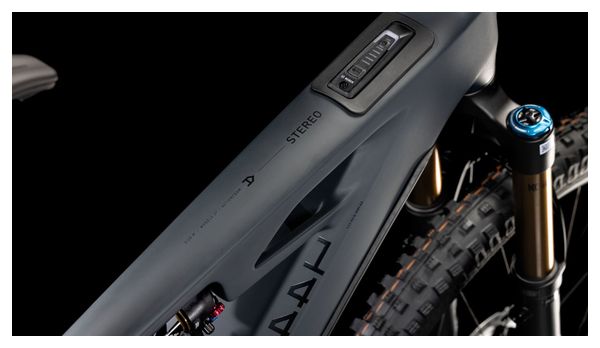 VTT Électrique Tout-Suspendu Cube Stereo Hybrid One44 HPC AT 800 Sram X0 Eagle AXS 12V 800 Wh 29'' Gris Carbon Noir 2025 – Image 2