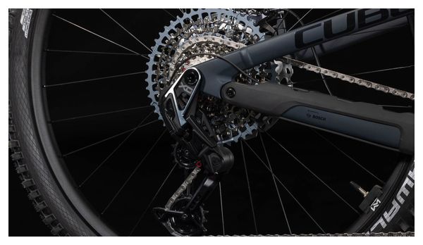 VTT Électrique Tout-Suspendu Cube Stereo Hybrid One44 HPC AT 800 Sram X0 Eagle AXS 12V 800 Wh 29'' Gris Carbon Noir 2025 – Image 7