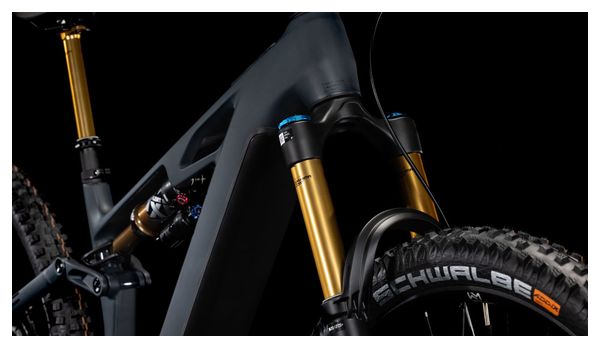 VTT Électrique Tout-Suspendu Cube Stereo Hybrid One44 HPC AT 800 Sram X0 Eagle AXS 12V 800 Wh 29'' Gris Carbon Noir 2025 – Image 8