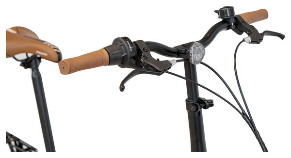 Vélo de Ville Pliant LIGHT 20 Aluminium SHIMANO 7v Selle Comfort - Blanc – Image 8