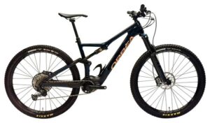 VTT Electrique Tout Suspendu Orbea Rise M20 Carbone Shimano SLX 12V 29' 360wh Bleu 2021 - Produit Reconditionné