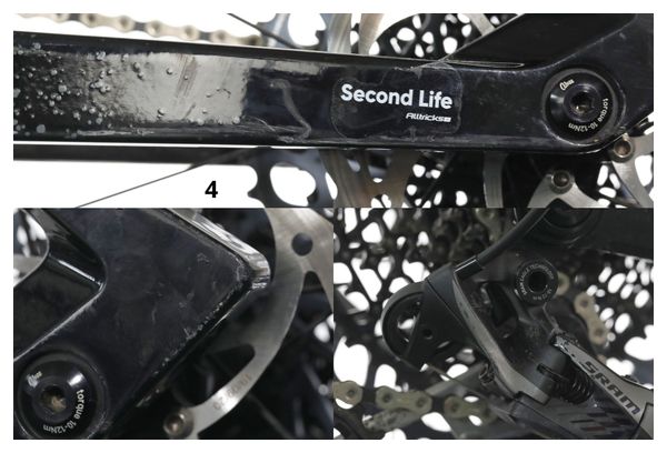 Produit Reconditionné - VTT Tout-Suspendu Sunn Shamann XC Finest Sram GX/X01 Eagle 12V Noir 2022 – Image 9