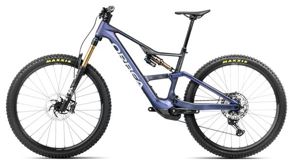 VTT Électrique Tout-Suspendu Orbea Rise LT M10 Shimano Deore XT/SLX 12V 630 Wh 29'' Bleu Tanzanite Carbon View 2025 – Image 2