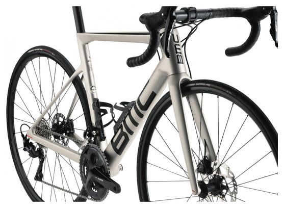 Vélo de Route BMC Teammachine SLR Five Shimano 105 Di2 12V 700 mm Argent Arctic 2023 – Image 3