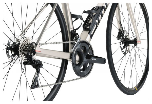 Vélo de Route BMC Teammachine SLR Five Shimano 105 Di2 12V 700 mm Argent Arctic 2023 – Image 4