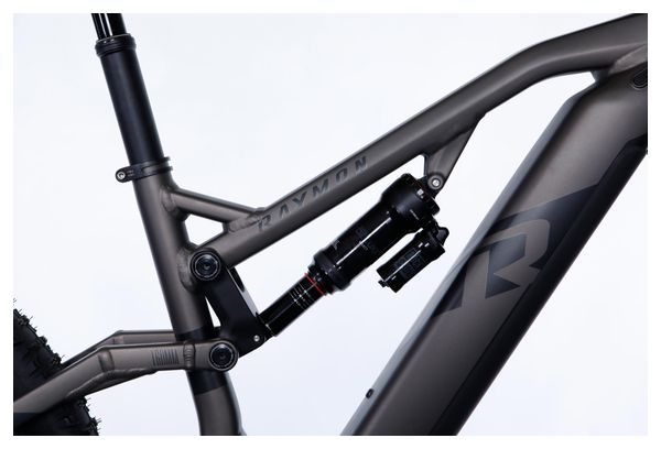 VTT Electrique Tout Suspendu Raymon TrailRay 160E 9.0 Tektro 10V 720 Wh 29'' Gris – Image 6