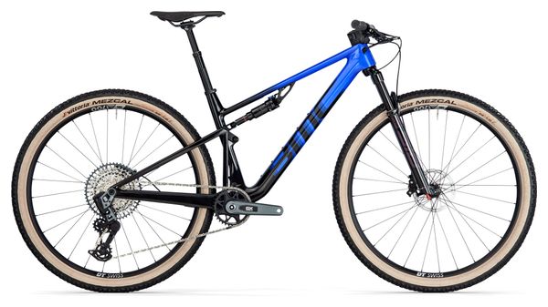 VTT Tout-Suspendu BMC Fourstroke One Sram GX Eagle AXS 12V 29'' Bleu Ultramarine Noir 2024