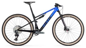 VTT Tout-Suspendu BMC Fourstroke One Sram GX Eagle AXS 12V 29'' Bleu Ultramarine Noir 2024