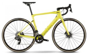 Vélo de Route Électrique BMC Roadmachine AMP Two Sram Rival eTap AXS 12V 350 Wh 700 mm Jaune Lime
