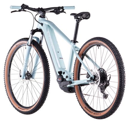 VTT Électrique Semi-Rigide Cube Reaction Hybrid Performance 625 Shimano Cues 9V 625 Wh 29'' Bleu Sky Light 2025 – Image 5