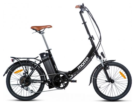 Vélo Pliant Electrique Moma Bikes E-20.2 Shimano 7v Noir – Image 2