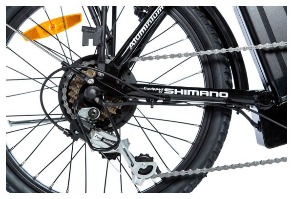 Vélo Pliant Electrique Moma Bikes E-20.2 Shimano 7v Noir – Image 5