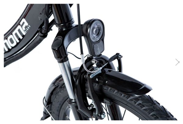 Vélo Pliant Electrique Moma Bikes E-20.2 Shimano 7v Noir – Image 6