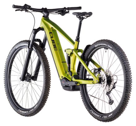 VTT Électrique Tout-Suspendu Cube Stereo Hybrid One44 EX 800 Shimano Deore/Deore XT 12V 800 Wh 29'' Vert Lizard 2025 – Image 5