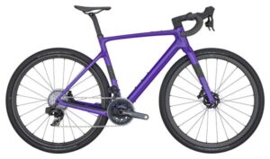 Vélo de Gravel Scott Addict Gravel 10 Sram Force eTap AXS 12V 700 mm Violet 2024