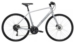 Vélo Fitness Trek FX 2 Disc Shimano Acera/Altus 9V 700 mm Gris Quicksilver