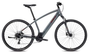 VTC Électrique BH Atom Cross Shimano Acera 8V 500 Wh 700 mm Gris Plata