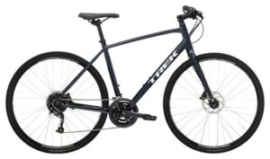 Vélo Fitness Trek FX 2 Disc Shimano Acera/Altus 9V 700 mm Bleu Nautical Navy