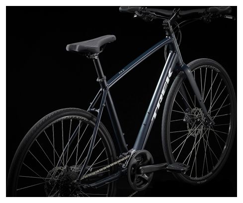 Vélo Fitness Trek FX 2 Disc Shimano Acera/Altus 9V 700 mm Bleu Nautical Navy – Image 3