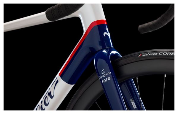 Vélo de Route Wilier Triestina Verticale SLR Shimano Dura-Ace Di2 12V 700 mm Blanc Bleu Groupama-FDJ 2024 – Image 2
