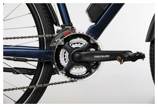 VTC Électrique Bicyklet Joseph Shimano Altus 7V 417 Wh 700 mm Bleu – Image 4