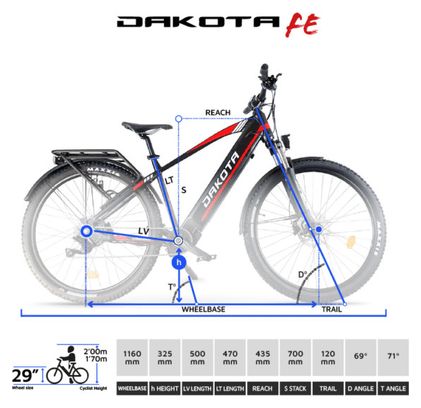 Urbanbiker Dakota FE 29″ | VTT Electrique | 140KM Autonomie – Image 6