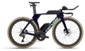 Vélo de Triathlon Cervélo P5 Shimano Ultegra Di2 12V 700 mm Bleu 2025