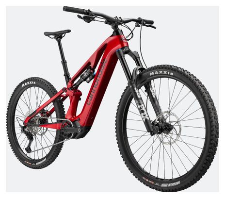 VTT Électrique Tout-Suspendu Cannondale Moterra SL 2 Shimano Deore/XT 12V 600Wh MX(29/27.5'') Rouge – Image 2