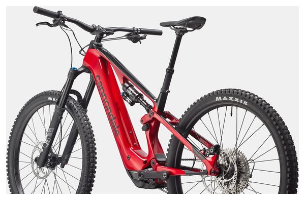 VTT Électrique Tout-Suspendu Cannondale Moterra SL 2 Shimano Deore/XT 12V 600Wh MX(29/27.5'') Rouge – Image 3