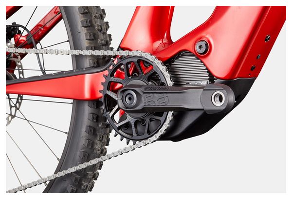 VTT Électrique Tout-Suspendu Cannondale Moterra SL 2 Shimano Deore/XT 12V 600Wh MX(29/27.5'') Rouge – Image 5