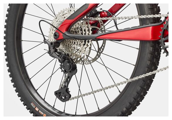 VTT Électrique Tout-Suspendu Cannondale Moterra SL 2 Shimano Deore/XT 12V 600Wh MX(29/27.5'') Rouge – Image 6
