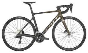 Vélo de Route Scott Addict RC 40 Shimano 105 Di2 12V 700 mm Kaki 2024