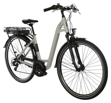 Vélo de Ville Électrique Bicyklet Louison Shimano Tourney 6V 400 Wh 700 mm Gris – Image 2