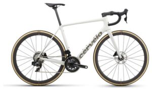 Vélo de Route Cervelo R5 Sram Force eTap AXS 12V 700 mm Blanc 2025