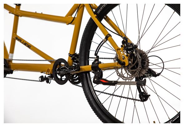 VTT Tandem Semi-Rigide Fluide MicroShift Mezzo 3x10V 29'' Jaune Sable – Image 8