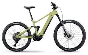 VTT Electrique Tout-Suspendu Lapierre Overvolt AM 5.8 Shimano Cues 11V 800Wh MX (29/27.5'') Vert 2025