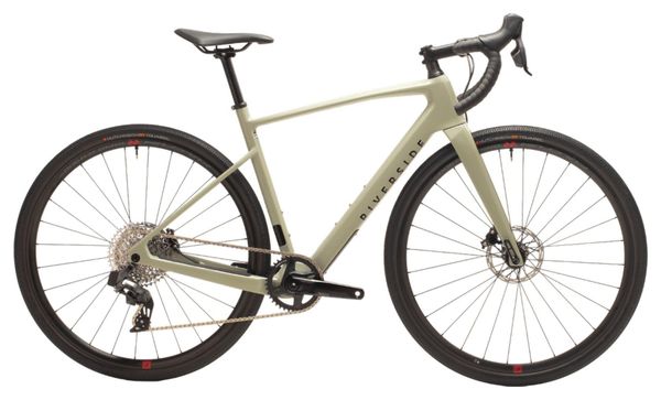 Gravel Bike Riverside GCR Sram Rival xplr AXS 12V 700mm Beige