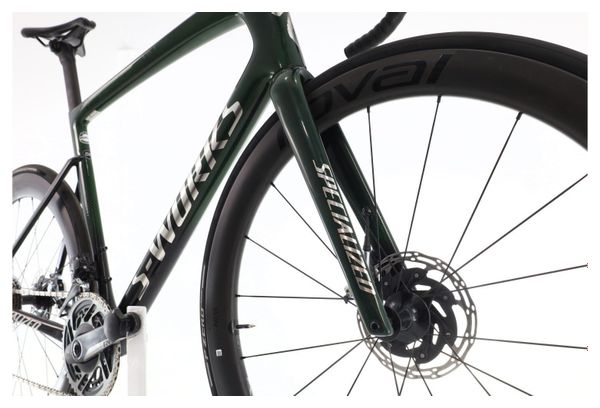 Produit reconditionné · Specialized Tarmac SL7 S-Works Carbone AXS 12V · Vert / Vélo de route / Specialized | Très bon état – Image 5