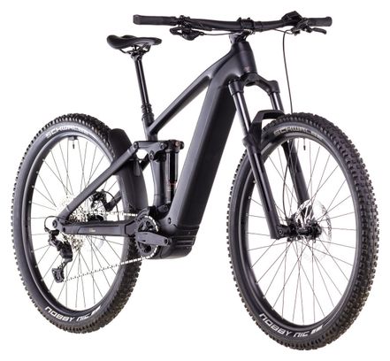 VTT Électrique Tout-Suspendu Cube Stereo Hybrid One44 EX 800 Shimano Deore/Deore XT 12V 800 Wh 29'' Noir Blackline 2025 – Image 2