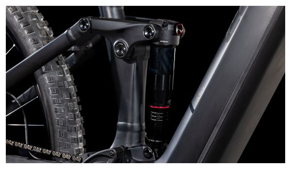 VTT Électrique Tout-Suspendu Cube Stereo Hybrid One44 EX 800 Shimano Deore/Deore XT 12V 800 Wh 29'' Noir Blackline 2025 – Image 9