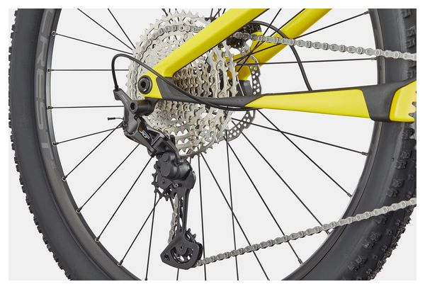 VTT Tout Suspendu Cannondale Scalpel 4 Carbone 29'' Shimano Deore 12V Jaune – Image 6