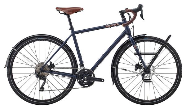 Gravel Bike Kona Sutra Shimano GRX 400 10V 700mm Bleu Mat